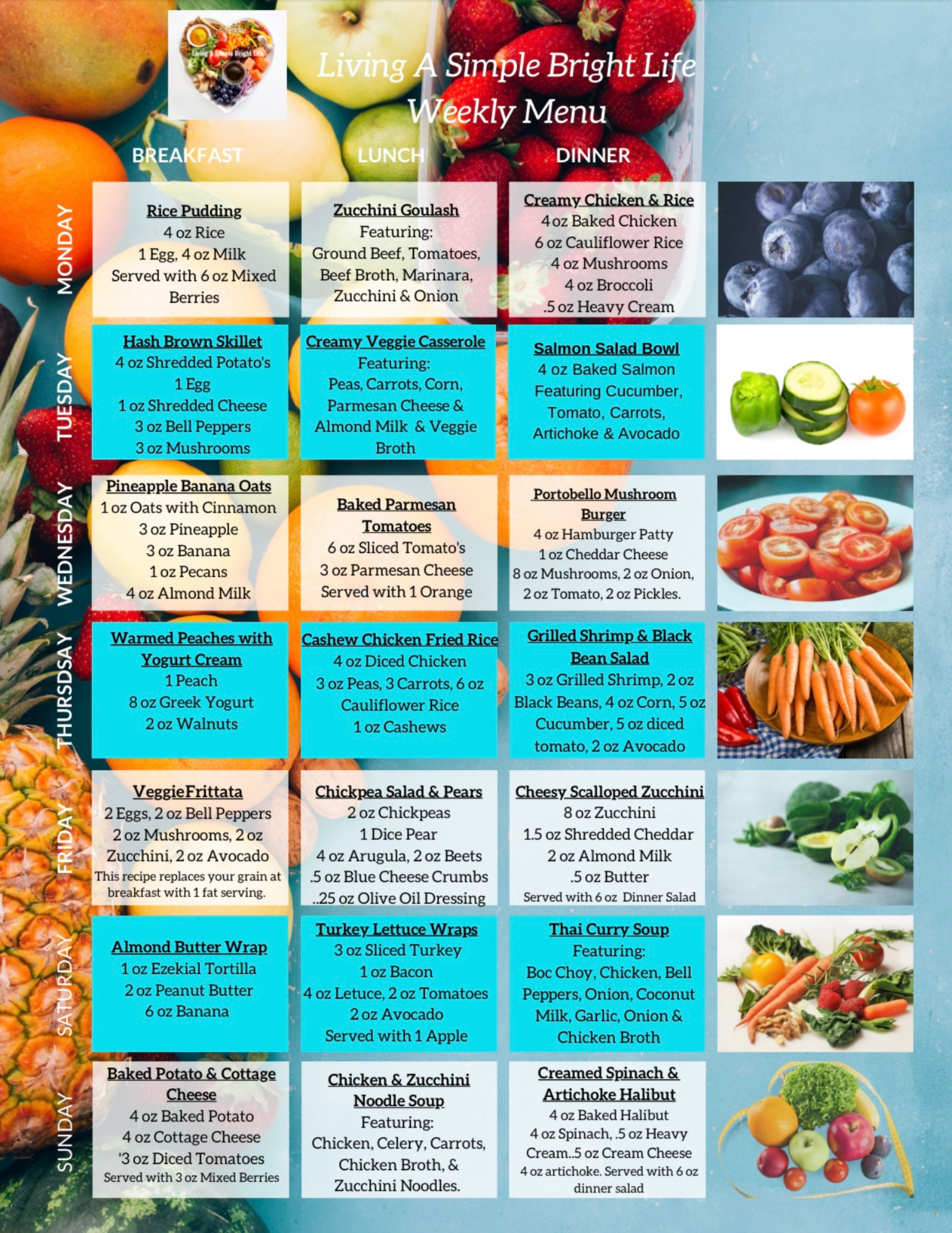 Living A Simple Bright Life Week 8